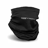 PUMA WORK WEAR Damen und Herren Multifunktionstuch - Schlauchschal - Halswärmer - Winddicht - Ideal für die Outdoor Arbeit - Carbon