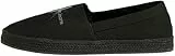 Calvin Klein Jeans Herren Espadrilles Stoffschuhe, Schwarz (Triple Black), 42