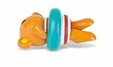 Hape Teddy geht planschen - aufziehbarer Badespielzeug-Teddy mit Quietsch-Badewannenspaß, Badewannen-Spielzeug, für Kinder ab 12 Monaten