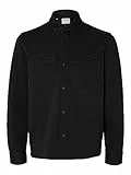 SELECTED HOMME Men's SLHJACKIE Sweat Jacket W NOOS Jacke, Black, XL
