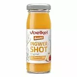 Voelkel - Bio Ingwer Shot Original mit Vitmain C - 16er-Pack - Demeter-Qualität aus Deutschland
