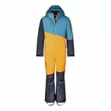 Trollkids Kids Hallingdal Snowsuit 140, steel blue