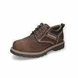 Dockers by Gerli Herren Low-Top Sneaker, Männer Schnürschuhe,wasserabweisend,Schnuerschuhe,Schnuerer,straßenschuhe,Desert,43 EU
