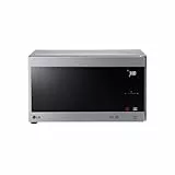 LG MS2595CIS Mikrowelle mit Smart Inverter Technologie, 25 Liter Kapazität, 1000 W, Automatikprogramme, einstellbare Leistungsstufen und EasyClean-Funktion, Silber