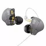 Yinyoo CCZ MC01 Soul Wired In-Ear-Monitor, Leichtes Gaming In Ear kopfhörer mit 3,5 mm Verdrillungsresistentem Abnehmbarem Kabel, 1DD IEM In Ear Kabelgebunden Ohrhörer für Musiker