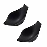Fenical Badebekleidung Vergrößern Penis Pouch Pad 3D Badehose Schwimmen Kurze Shorts Unterwäsche Pad 4pcs (Schwarz)