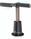 Shark TurboBlade Bladeless Turmventilator High Speed Multidirektional Projiziert Luft bis zu 20 Meter Leise Leistung 10 Geschwindigkeiten Schwenkbar 180° Oszillation Fernbedienung Timer Charcoal
