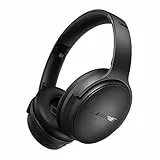 Bose QuietComfort SC Kabellose Kopfhörer mit Mikrofon und Noise-Cancelling, Bluetooth Over-Ear-Kopfhörer mit Noise-Cancelling, bis 24 Stunden Akkulaufzeit, mit Soft Case, Schwarz