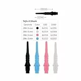 BULL'S Tefo-X Shark Soft Tips, 2BA, schwarz, 100Stk.