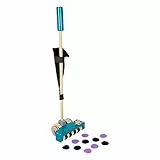 small foot Schiebespielzeug Staubsauger aus Holz, Lauflernhilfe und Rollenspielzeug für Kinder ab 18 Monaten, 11735, Mehrfarbig/Meereswellen (Ocean Tides)