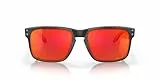 Oakley Herren Holbrook 9102e9 Rechteckig Sonnenbrille, Braun (Black Camo), 57