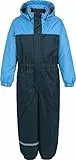 Color Kids Unisex Kids Coverall, AF 8.000 Snowsuit, Blue, 92