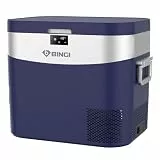 BINGI Kompressor Kühlbox 22L Mini Tragbarer Elektrischer Kühlschrank 12/24V DC Elektrischer Gefrierschrank Tragbarer Gefrierschrank für Auto LKW Picknick Camping und Heimgebrauch