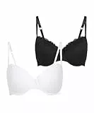 Hunkemöller Doppelpack Vorgeformter Bügel-BH - Caviar - 85B
