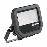 Ledvance LED-Strahler aus Aluminium, schwarz, 8 W, 1200 lm, 100D – 840 Kaltweiß | IP66 – symmetrisch