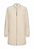 camel active Damen Wasserabweisender Mantel aus reinem Polyester Hellbeige, womenswear-48