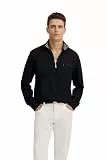 bugatti Herren Sweatshirt Troyer Brusttasche Baumwolle