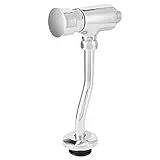 Hyuduo WC-Spülventil, Multifunktions-G1/2-Urinal-Spülventil-Set Wandmontage Handpresse Spülwerkzeug Home Badezimmer WC-Zubehör Badzubehör, für Badezimmer-WC Spülungsventil