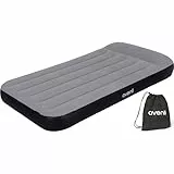 AVENLI Luftmatratze Luftbett selbstaufblasend für 1 Person 191x99x30cm aufblasbare Matratze Gästebett mit integrierter Pumpe hohe Liegefläche beflockte Oberfläche für Camping & Zuhause