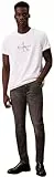 Calvin Klein Herren Jeans Hose Taper Hearst Grey Slim Fit, Grau (Hearst Grey), 28W/34L