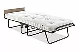 JAY-BE Supreme Automatisches Faltbett mit Taschenfederkernmatratze, Stahl, 197 x 78 x 51 cm