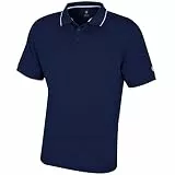 Island Green IGTS1899 Herren-Poloshirt mit Rückenpasse-Detail, Marine, 2XL