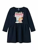 Name it mini Mädchen Nmfdyma Pawpatrol Ls Dress Noos Cplg, Dark Sapphire, 104 EU