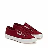 Superga 2750 Cotu Classic, Unisex-Erwachsene Sneaker, Rot (red-white), 41 EU (7 UK)