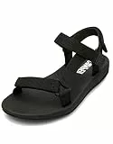 Camper Damen Match K200958 Sandal, Schwarz 001, 41 EU