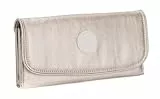 Kipling MONEY LAND Große Geldbörse, Metallic Glow (Silber)