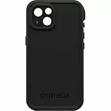 OtterBox FRĒ-Serie wasserdichte Handyhülle mit MagSafe (entworfen von LifeProof) für iPhone 14, Schwarz