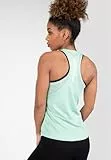 Gorilla Wear - Seattle Tank Top - Grün - Bodybuilding Sport Alltag Freizeit mit Logo Aufdruck leicht und bequem für optimale Bewegung aus Polyester, M