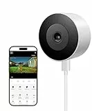 litokam Fensterkameras für Haussicherheit, 3MP 2K Innenfenster-Sicherheitskamera mit WiFi6 & 2,4GHz, KI-Farbnachtsicht, Personen-/Bewegungs-/Geräuscherkennung & Echtzeit-Benachrichtigungen