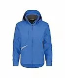 DASSY® Hyper Wasser- und winddichte Arbeitsjacke - Größe XL - AZURBLAU/ANTHRAZITGRAU