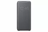 Samsung LED View Smartphone Cover EF-NG980 für Galaxy S20 | S20 5G Handy-Hülle, LED-Anzeige, Kartenhalterung, grau - 6.2 Zoll