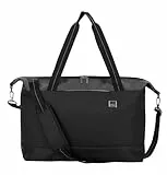 TITAN-Weichgepäck-Serie PRIME: Trolleys, Reisetaschen, Bordtasche und Shopper in zeitlosem Design, Schwarz, 50x36x20 cm (36 l)