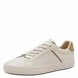 s.Oliver Damen Sneaker flach Leicht Bequem, Beige (Beige), 40 EU