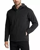 Spyder Herren-Softshell-Jacke – mit Kunstfell gefüttert, wasserabweisend, windabweisend, Performance-Herren-Fleecejacke zum Wandern, Laufen, Joggen, Schwarzer Rabe, M