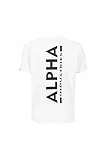 Alpha Industries Backprint T T-Shirt für Herren White