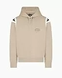 Armani Exchange Men's Pullover Small Logo Hoodie Hooded Sweatshirt, Roasted Cashew, XL