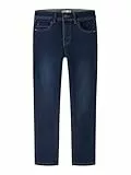 NAME IT Jungen Nkmsilas Dnmtax Pant Noos Hose, Dark Blue Denim, 140 EU