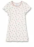 Sanetta Mädchen-Nachthemd Weiß Dots-Allover | Nachhaltiges und angenehmes Nachthemd aus Baumwolle für Mädchen. Nachtwäsche für Mädchen 116