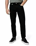 Calvin Klein Herren Jeans Hose Slim Tapered Fit, Schwarz (Denim Black), 34W/34L