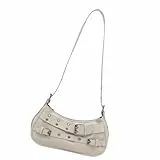 Hangsu Damen Umhängetasche, trendige Umhängetasche, Achselhöhle, PU Leder Handtasche, koreanische Stile, Unterarm für tägliches Pendeln, trendige Schultertasche für Damen