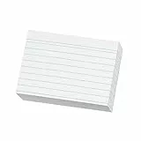 Herlitz Karteikarten, DIN A8, weiß, liniert, 200 Stück