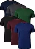 FULL TIME SPORTS T Shirt Herren 6er Pack Tshirt FTS-634-PACK-T2-XL