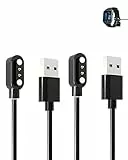 (2 Stück) Kabel für BANLVS Smart Watch 1.83', yystao Stabiles magnetisches USB Ladekabel kompatibel mit BANLVS 2025 Smartwatch