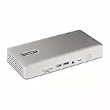 StarTech.com Universelle Thunderbolt 4 und USB4 Dockingstation, Quad-Display unter Windows, Dual-Display mit MacBook, HDMI-DP-Dock mit 98W Ladung