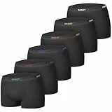 HAGOT 6er Pack Jungen Boxershorts aus Baumwolle Unterhosen， Jungen Unterhosen Baumwolle Boxershorts, 11-12 Jahre Alt