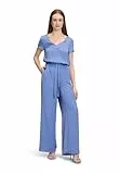Vera Mont Damen Jumpsuit unifarben 44, Blue Viola